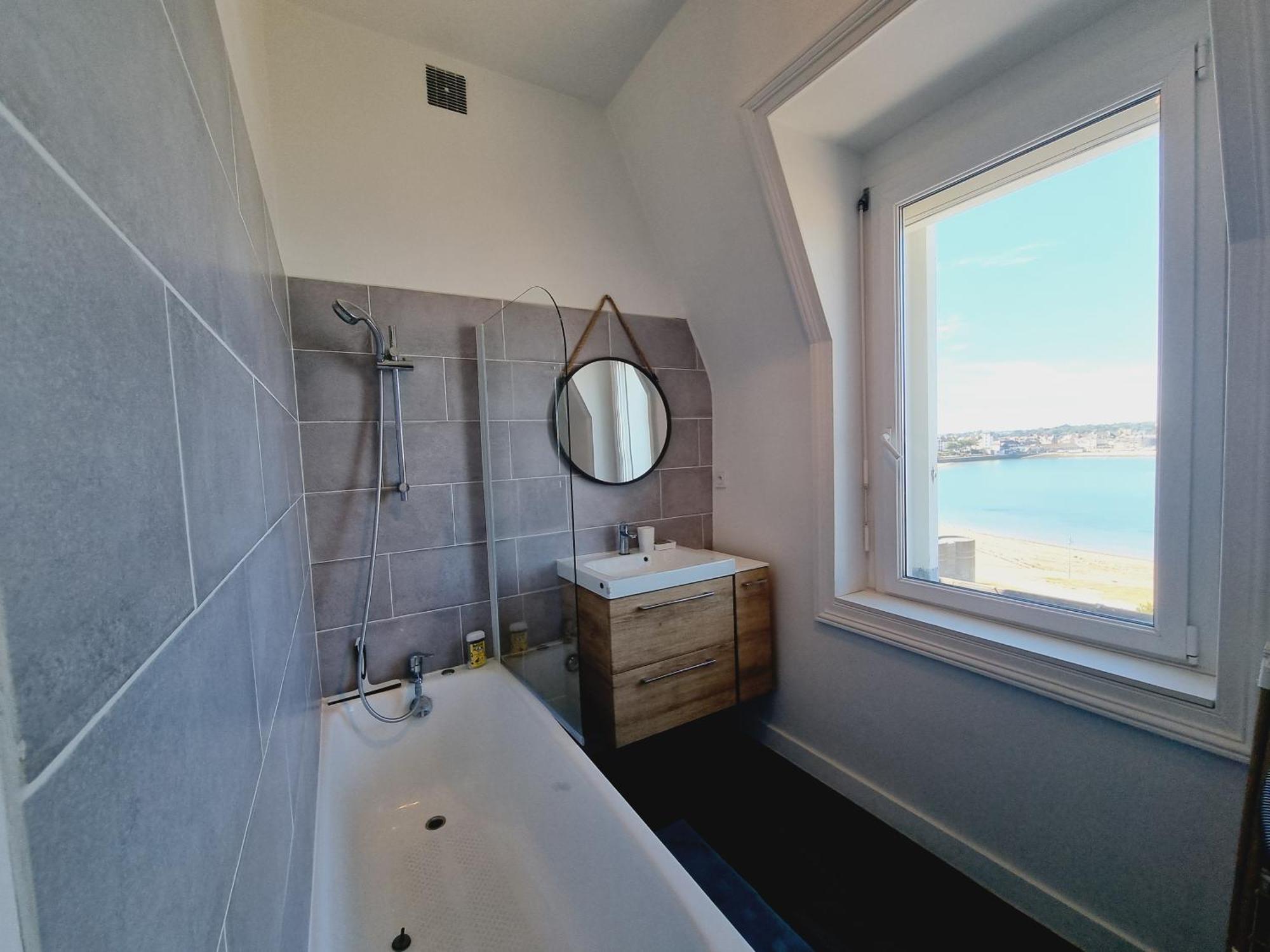 Ferienwohnung Belle Vue Sur Les Sablons Saint-Malo Exterior foto
